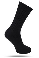 Ciepłe Wełniane Skarpetki Zimowe - Kolor Czarny. Czarne skarpety męskie His Story, bez wzorów, z elastanu. Za 39.99 zł.