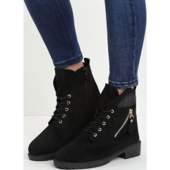 Czarne Botki Busy Line. Botki damskie marki R.Polański. Za 69.99 zł.