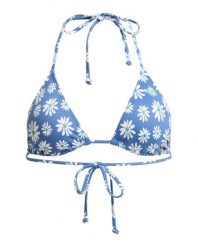 Trójkątny stanik bikini dla Kobiety PRINTED ESSENTIALS TIKI TRI Niebieski. Niebieskie bikini damskie Roxy, xl, bez wzorów. Za 129.99 zł.
