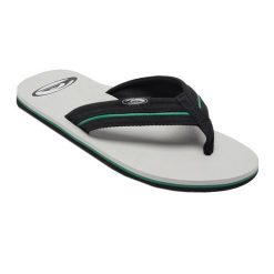 Japonki plażowe męskie Quiksilver Molokai Layback Saturn. Białe klapki męskie Quiksilver, z bawełny, sportowe. Za 59.99 zł.