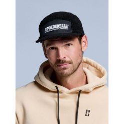 Czapka Ted 5-panelowa Czarna. Czarne czapki i kapelusze męskie POEDERBAAS, na zimę, bez wzorów, sportowe. Za 221.12 zł.