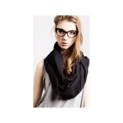 DUŻY WIELOFUNKCYJNY Komin Tuba Szal CZARNY. Czarne szaliki i chusty damskie Cadoaccessories, z nadrukiem, z bawełny. Za 78.00 zł.