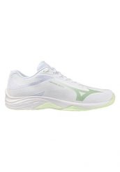 Damskie buty halowe Mizuno Lightning Select. Zielone obuwie sportowe damskie Mizuno, bez wzorów, z gumy, do siatkówki. Za 321.30 zł.