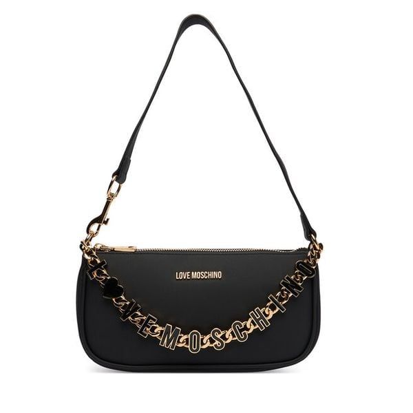 Torebka LOVE MOSCHINO. Czarne torebki do ręki damskie Love Moschino, bez wzorów, klasyczne, bez dodatków. Za 651.99 zł.