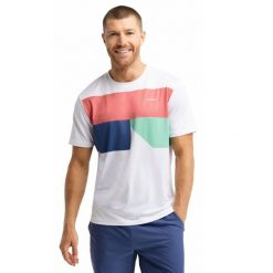 Męska koszulka techniczna do gry w padla z krótkim rękawem Padel Siroko Round. Koszulki sportowe męskie SIROKO, m, bez wzorów, z tkaniny, bez kołnierzyka, bez ramiączek. Za 105.00 zł.