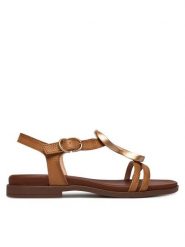 Hispanitas Czółenka HV264765 C001 Brązowy. Brązowe czółenka damskie Hispanitas, bez wzorów, z materiału, bez obcasa, bez zapięcia. Za 519.99 zł.