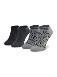 Calvin Klein Skarpety krótkie 701218714 Szary. Szare skarpety męskie Calvin Klein, bez wzorów, z materiału. Za 49.99 zł.
