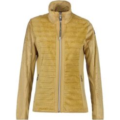 Sweter damski Luhta Ikaala. Żółte swetry damskie Luhta, na zimę, s, bez wzorów, z polaru, eleganckie, bez kołnierzyka, bez ramiączek, bez kaptura. Za 379.00 zł.