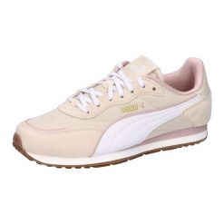 Buty PUMA ST Miler Różowy Beżowy. Białe obuwie sportowe damskie Puma, bez wzorów, z materiału, trekkingowe. Za 280.40 zł.