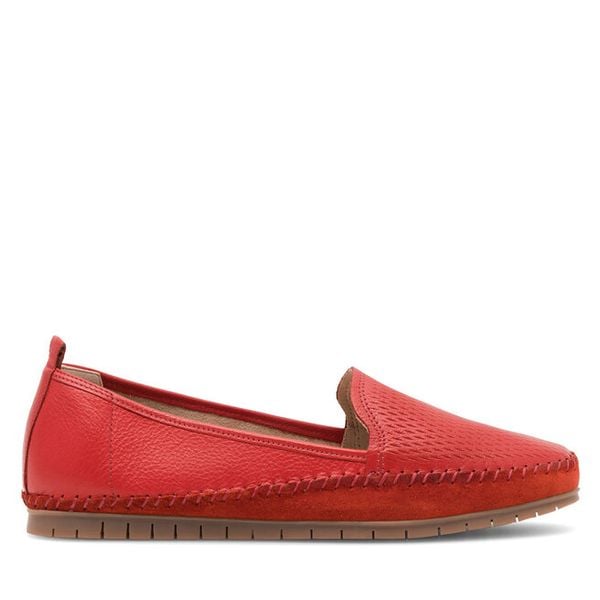 Mokasyny Lasocki. Czerwone mokasyny damskie Lasocki. Za 159.99 zł.