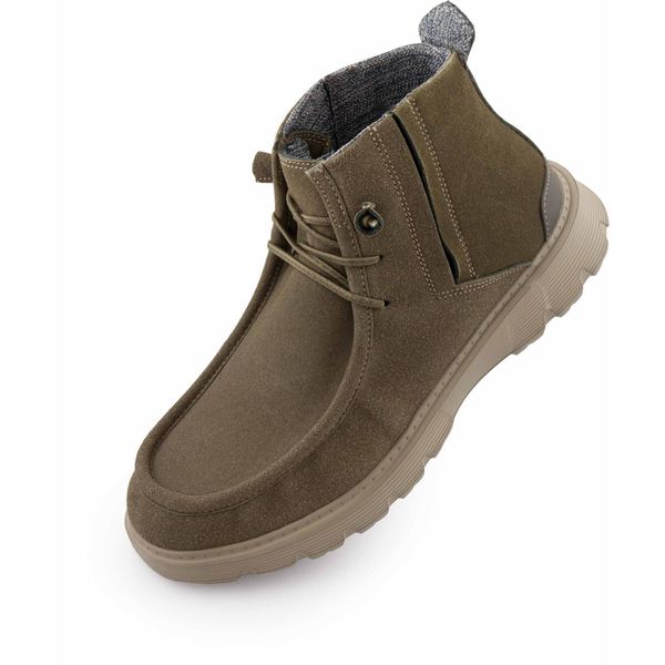 Męskie buty Woz Stuart 111 z taupe skóry - Rozmiar 43. Brązowe buty sportowe męskie Alpine Pro, ze skóry, bez zapięcia, rowerowe. Za 272.99 zł.