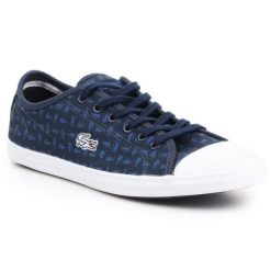 Trampki Lacoste Ziane W 7-31SPW0038003 białe. Białe trampki i tenisówki damskie bez wzorów, z materiału, bez zapięcia. Za 544.84 zł.