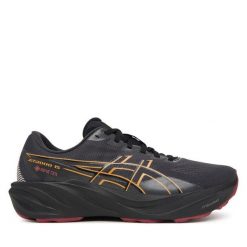 Buty do biegania Asics. Brązowe buty sportowe męskie Asics, bez zapięcia, do biegania. Za 709.99 zł.