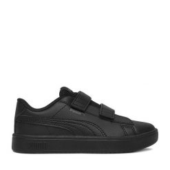Sneakersy Puma. Czarne trampki i tenisówki chłopięce Puma, bez wzorów, bez zapięcia. Za 139.99 zł.
