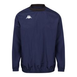 Bluza Kappa Gaggio. Niebieskie bluzy sportowe męskie Kappa, m, bez wzorów, bez kaptura. Za 207.50 zł.