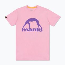 Koszulka męska MANTO Vibe 25. Czerwone koszulki sportowe męskie Manto, l, bez wzorów, z bawełny, bez kołnierzyka, bez ramiączek. Za 109.99 zł.