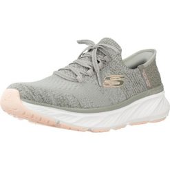 Buty SKECHERS SLIP-INS EDGERIDE Zielony. Zielone trampki i tenisówki damskie Skechers, bez wzorów, z tkaniny, casualowe, bez zapięcia. Za 349.99 zł.