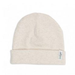 Lodger Beanie Melange bērnu cepurīte Birch 0-6 mēn. BEM 093_0-6 BEM 093_0-6 (8719033419407). Brązowe rękawiczki dziecięce TB Print, bez wzorów. Za 46.01 zł.