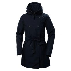 Kurtka Helly Hansen Welsey II Trench Ocieplana Niebieska. Niebieskie kurtki damskie Helly Hansen, m, bez wzorów, z materiału, bez kaptura. Za 891.90 zł.