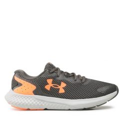 Buty do biegania Under Armour. Szare buty sportowe męskie Under Armour, bez zapięcia, do biegania. Za 199.99 zł.