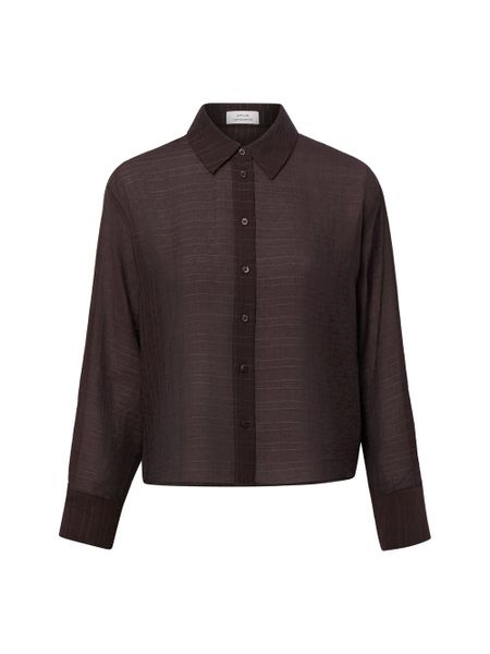 Opus Bluzka Kobiety brązowy, 36. Brązowe bluzki damskie Opus, bez wzorów, eleganckie, bez kołnierzyka, bez ramiączek. Za 349.95 zł.