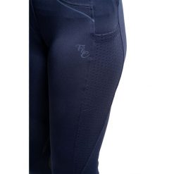 Damskie legginsy Flags&Cup Sierra. Niebieskie legginsy damskie FLAGS&CUP, bez wzorów, na fitness i siłownię. Za 345.00 zł.