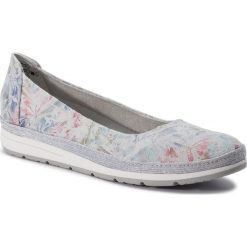 Baleriny MARCO TOZZI - 2-22120-32 Multi Flower 958. Szare półbuty damskie marki Marco Tozzi, bez wzorów, z materiału, klasyczne. Za 189.90 zł.