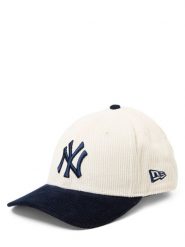 New Era czapka z sztruksu Mężczyźni Bawełna (100%) niebieski|beżowy, ONE SIZE. Brązowe czapki i kapelusze męskie New Era, bez wzorów, z bawełny. Za 149.95 zł.