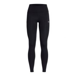 Legginsy damskie Under Armour Motion. Czarne legginsy damskie Under Armour, s, bez wzorów, z materiału. Za 347.99 zł.