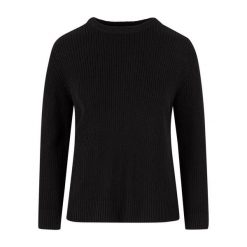 Sweter damski Urban Classics Rib. Czarne swetry damskie Urban Classics, na zimę, bez wzorów, bez kołnierzyka, bez ramiączek, bez kaptura. Za 191.00 zł.