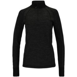 Damska koszulka termoaktywna z długim rękawem Whistler Candee. Szare koszulki sportowe damskie Whistler, bez wzorów, bez kołnierzyka, bez ramiączek, narciarskie. Za 259.50 zł.