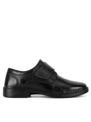 Go Soft Półbuty GARY-05 MI18 Czarny. Czarne eleganckie półbuty GO SOFT, ze skóry, wizytowe, bez zapięcia. Za 183.99 zł.