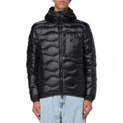 Kurtka BLAUER PIER Czarny. Czarne kurtki męskie Blauer, xl, bez wzorów, z tkaniny, bez kaptura. Za 1,111.85 zł.