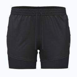 Spodenki do biegania damskie Under Armour Velociti Pro 4" 2N1. Czarne szorty sportowe damskie Under Armour, bez wzorów, sportowe, do biegania. Za 209.99 zł.