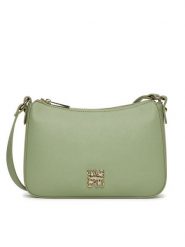 Nine West Torebka JH5823-NW Zielony. Zielone listonoszki damskie Nine West, bez wzorów, z materiału, bez dodatków. Za 159.99 zł.