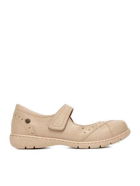 Go Soft Baleriny CEO-WI23-LENA-12 Beżowy. Brązowe baleriny damskie GO SOFT, bez wzorów, ze lnu, bez obcasa. Za 159.99 zł.