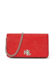 LAUREN RALPH LAUREN Torebka 432966784006 Czerwony. Czerwone torebki do ręki damskie Lauren Ralph Lauren, bez wzorów, ze skóry, wizytowe, bez dodatków. Za 539.99 zł.