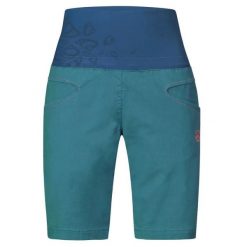 Szorty damskie Rafiki Muriel. Niebieskie szorty sportowe damskie Rafiki, bez wzorów, sportowe, wspinaczkowe. W wyprzedaży za 286.95 zł.