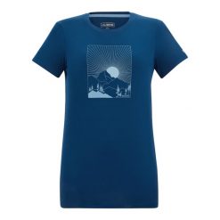 Koszulka Damska Fingal Moon Mountain Stretch T-shirt. Niebieskie t-shirty damskie Regatta, m, bez wzorów, z dżerseju, bez kołnierzyka. Za 77.99 zł.