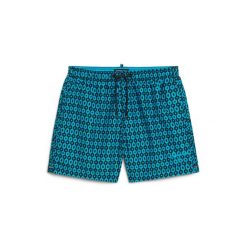 Szorty kąpielowe Superdry. Niebieskie krótkie spodenki sportowe męskie Superdry., xl, bez wzorów, z poliesteru, na fitness i siłownię. Za 192.00 zł.