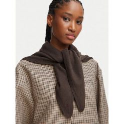 Chusta Weekend Max Mara. Brązowe szaliki i chusty damskie Weekend Max Mara, bez wzorów. Za 889.99 zł.