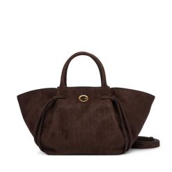Torebka Guess. Brązowe torebki do ręki damskie Guess, z aplikacjami, klasyczne, bez dodatków. Za 634.99 zł.