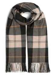 Barbour Szalik Kobiety Sztuczne włókno beżowy, 48. Brązowe szaliki i chusty damskie Barbour, bez wzorów, z włókna, eleganckie. Za 299.95 zł.