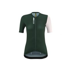 Damski jersey Mavic Essential. Zielone koszulki sportowe damskie MAVIC, bez wzorów, z jersey, bez kołnierzyka, bez ramiączek, rowerowe. Za 346.00 zł.