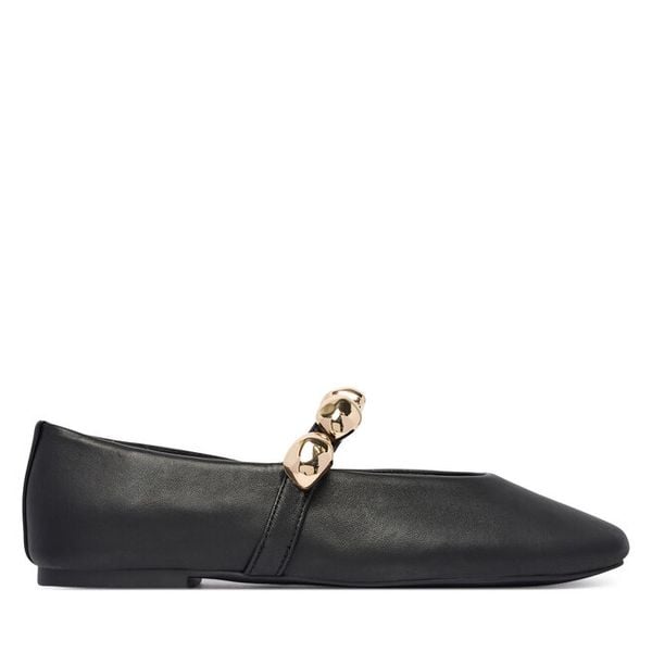 Baleriny Steve Madden. Czarne baleriny damskie Steve Madden, bez wzorów, bez obcasa. Za 519.99 zł.