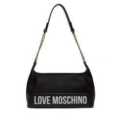 Torebka LOVE MOSCHINO. Czarne torebki do ręki damskie Love Moschino, bez wzorów, klasyczne, bez dodatków. Za 529.99 zł.