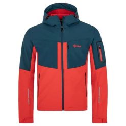 Kurtka Kilpi Presena. Czerwone kurtki męskie Kilpi, na jesień, m, bez wzorów, z materiału, bez kaptura. Za 370.00 zł.