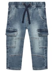 Guess Jeansy N5GA02 D5FQ0 Niebieski Regular Fit. Niebieskie jeansy dla chłopców Guess, z bawełny. Za 159.99 zł.