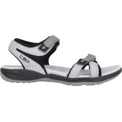 Sandały sportowe damskie CMP ADIB. Czarne obuwie sportowe damskie CMP, bez wzorów, z materiału, trekkingowe. Za 139.99 zł.