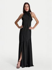 Swing Sukienka wieczorowa 5AH22200 Czarny Regular Fit. Czarne sukienki damskie Swing, bez wzorów, z syntetyku, wizytowe, bez kołnierzyka, bez ramiączek. Za 459.99 zł.